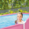Каркасный бассейн INTEX PINK METAL FRAME 244х76 см, 2843 л 28290