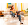Надувное кресло INTEX TRANSPARENT ARMCHAIR 109х107х79 см 66502